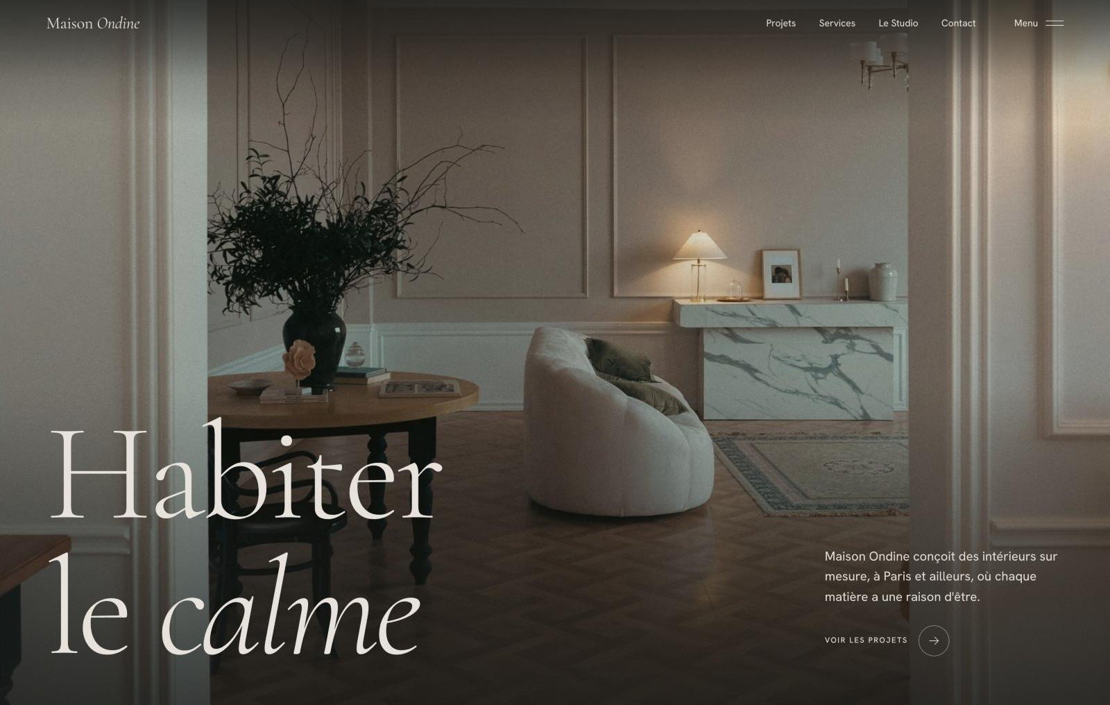 Aperçu du projet Maison Ondine